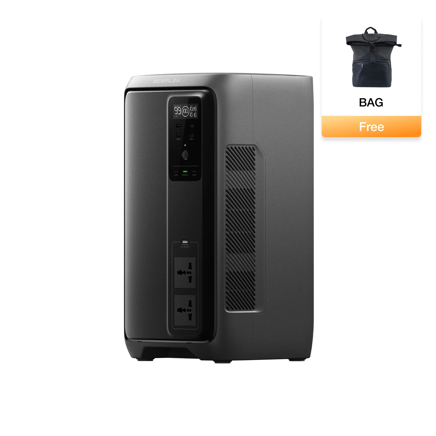 EcoFlow DELTA 3 2000 Air Portable Power Station (UK) – True Colour