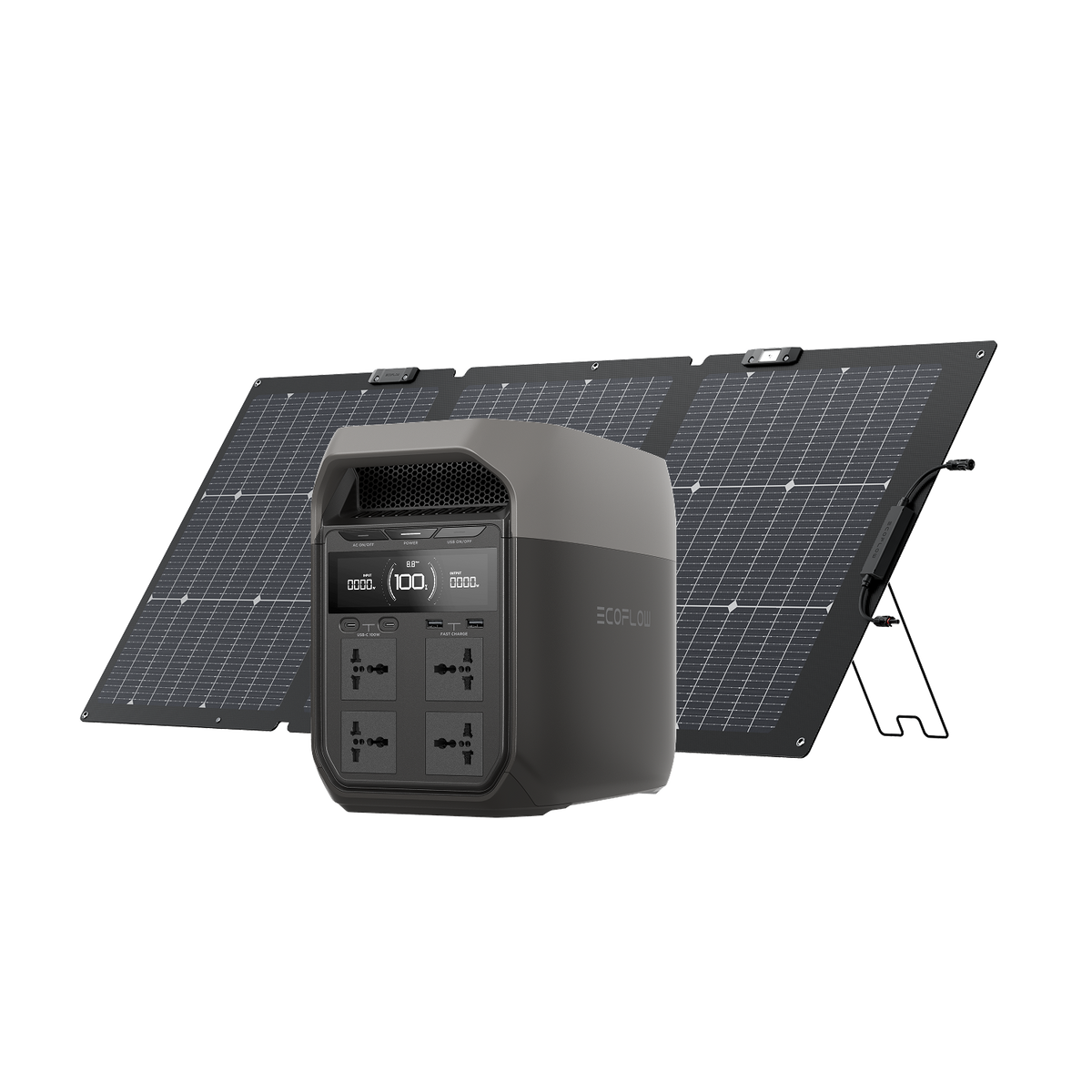 EcoFlow DELTA 3 Classic Solar Generator (PV160W)