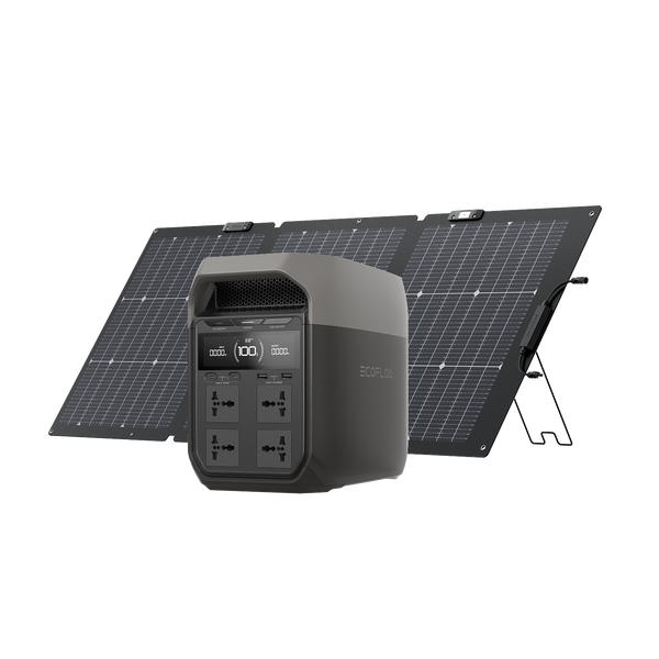 EcoFlow DELTA 3 Classic Solar Generator (PV160W)