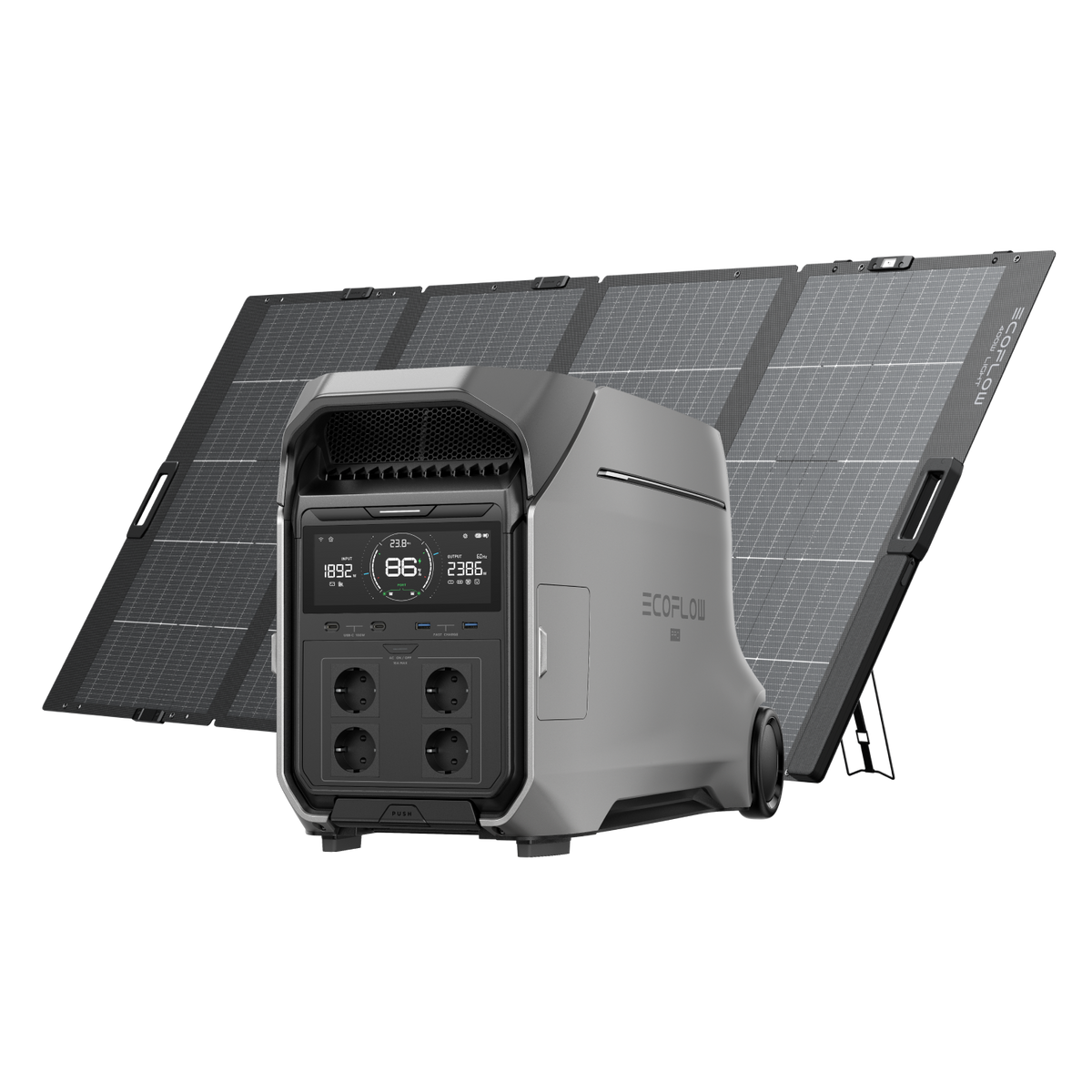 EcoFlow DELTA Pro 3 Solar Generator (PV400W)