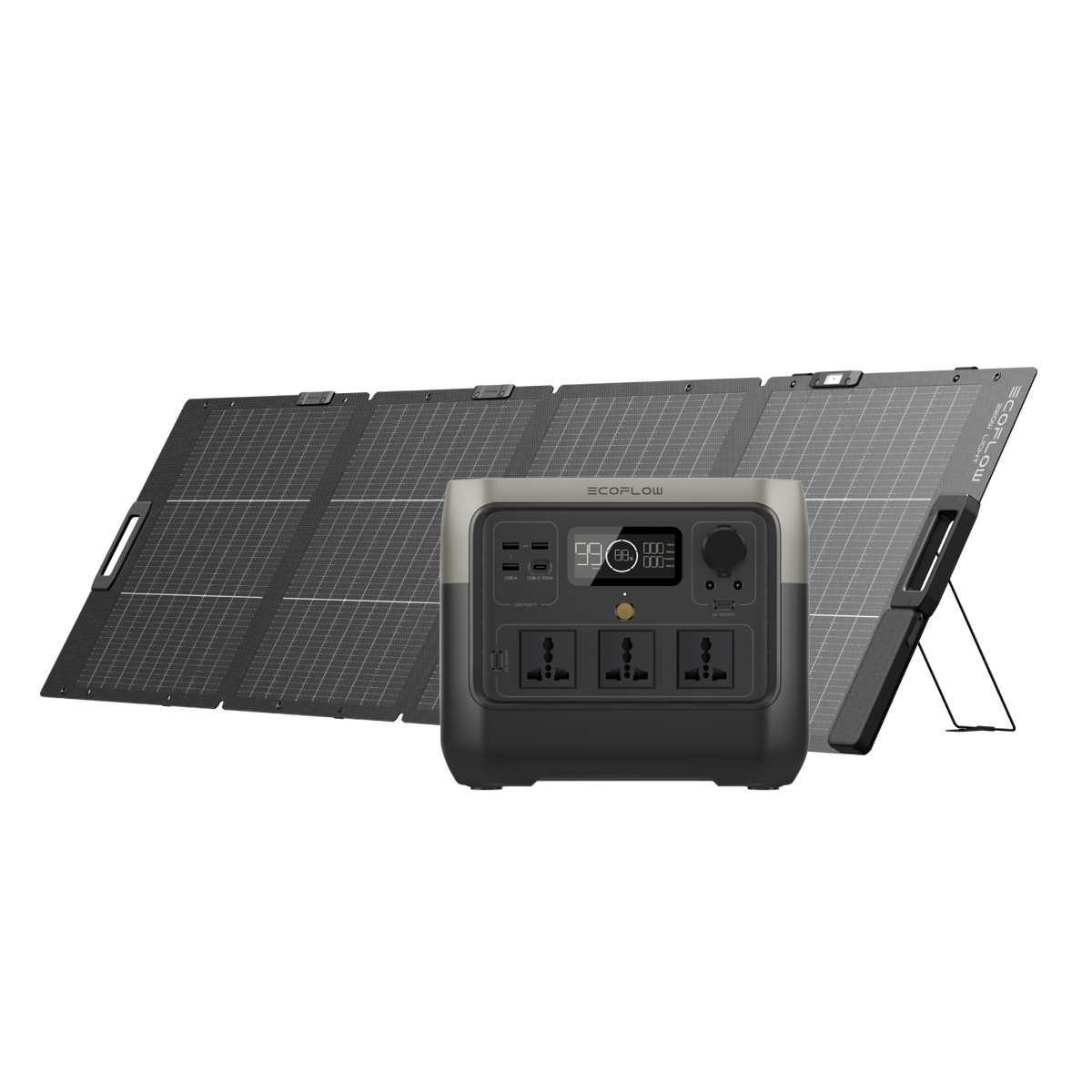 EcoFlow RIVER 2 Pro Solar Generator (PV220W)