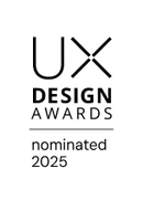 UX Design Awards nominee mark